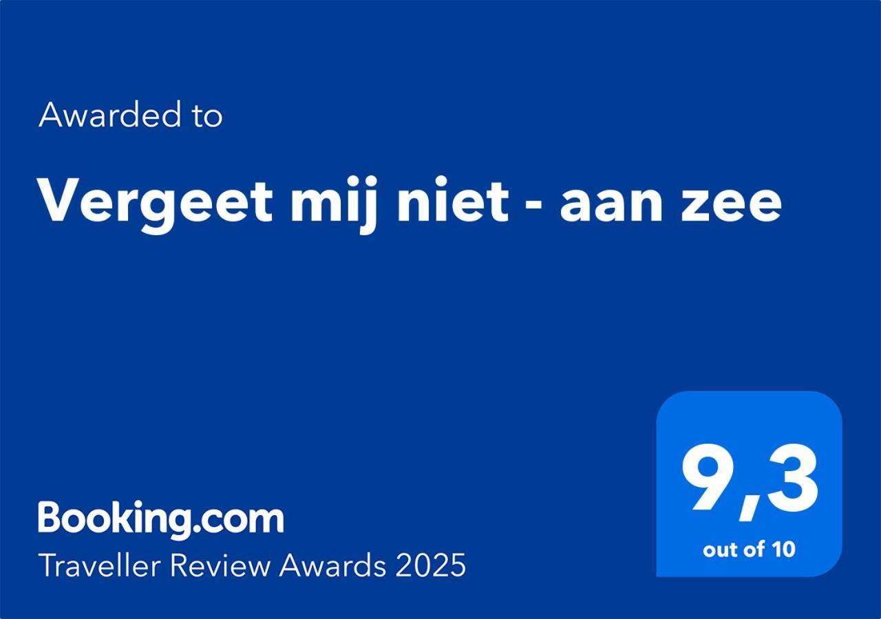 Vergeet Mij Niet - Aan Zee De Haan Eksteriør bilde